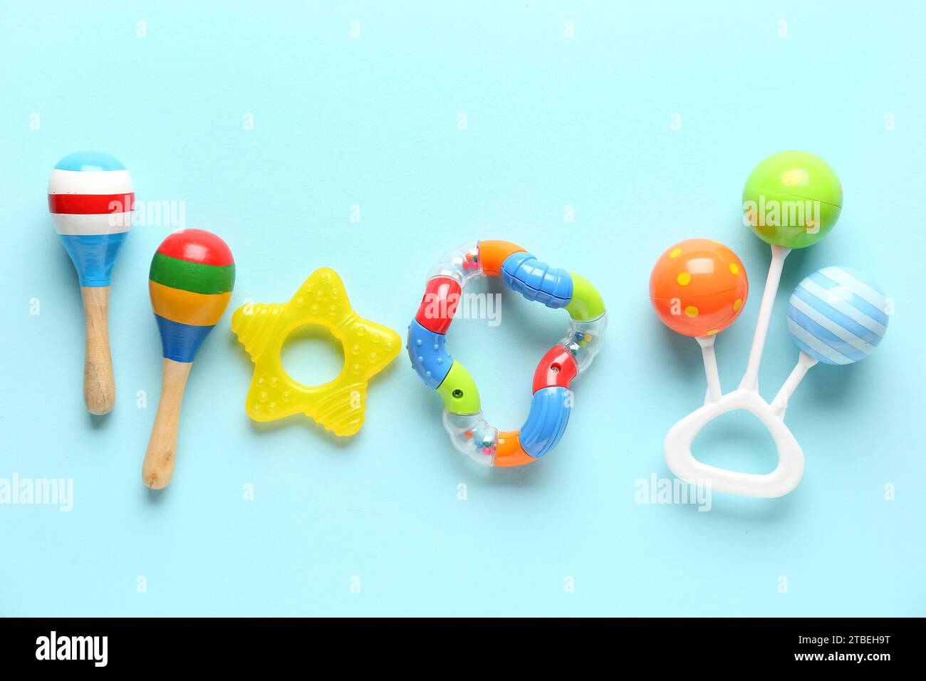 Baby rattles hi-res stock photography and images - Alamy