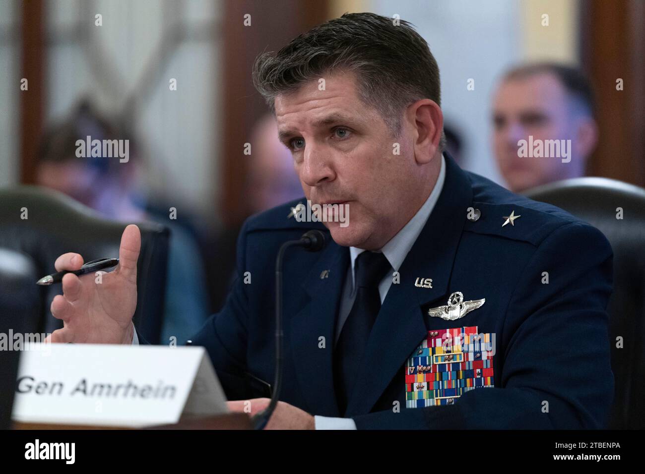 Brigadier General Christopher R. Amrhein, USAF, Commander, Air Force