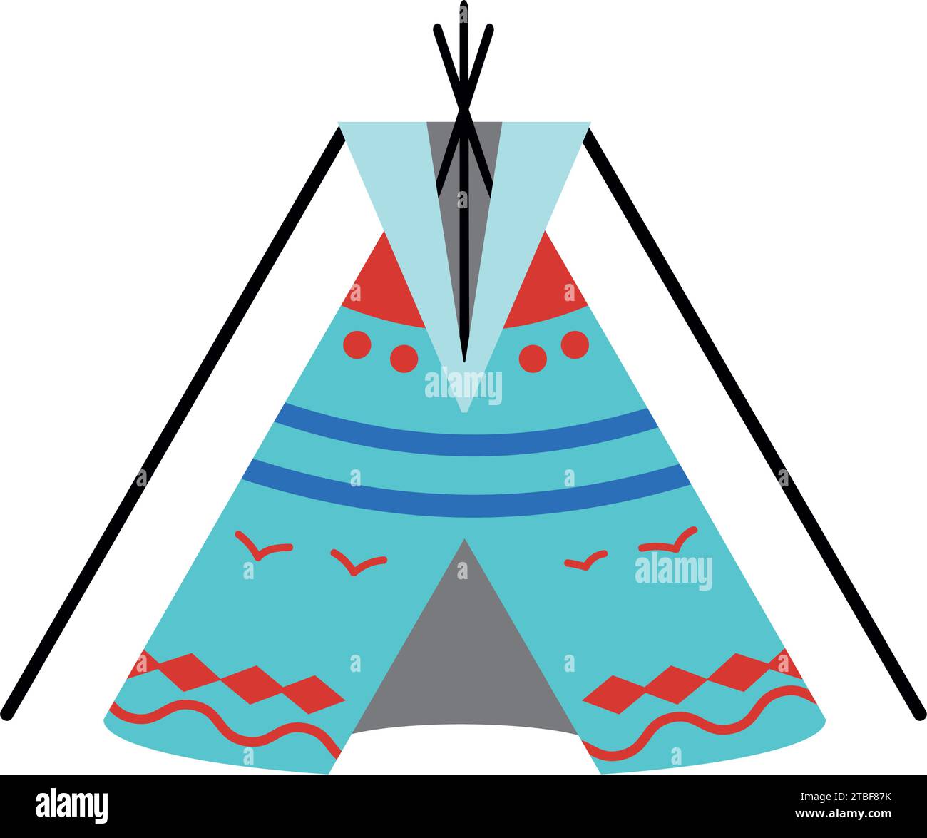 teepee native america culture Stock Vector Image & Art Alamy