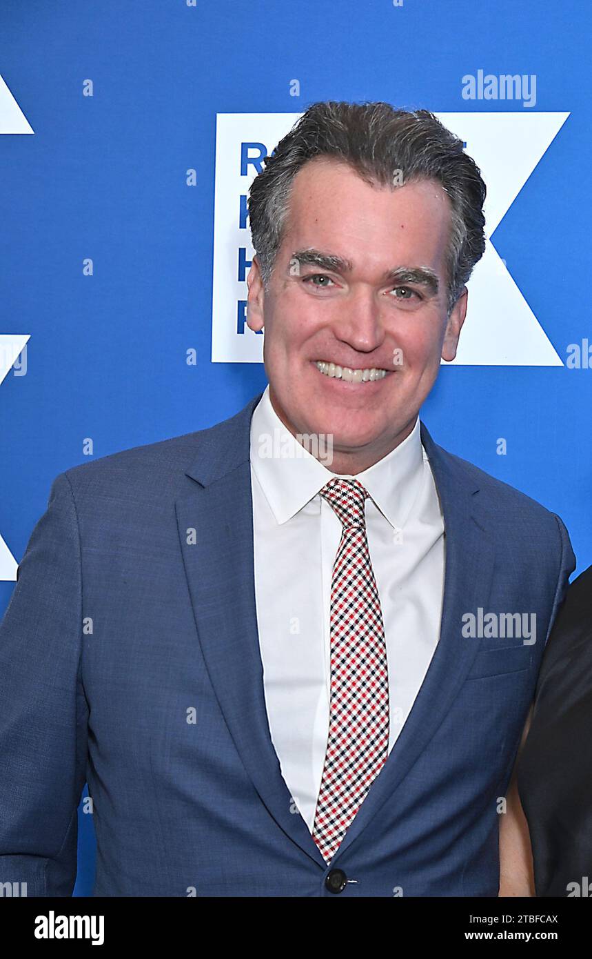 Brian d'Arcy James attends the Robert F Kennedy Ripple of Hope Award Gala at The Midtown Hilton in New York, New York, USA on December 6, 2023. Robin Platzer/ Twin Images/ Credit: Sipa USA/Alamy Live News Stock Photo