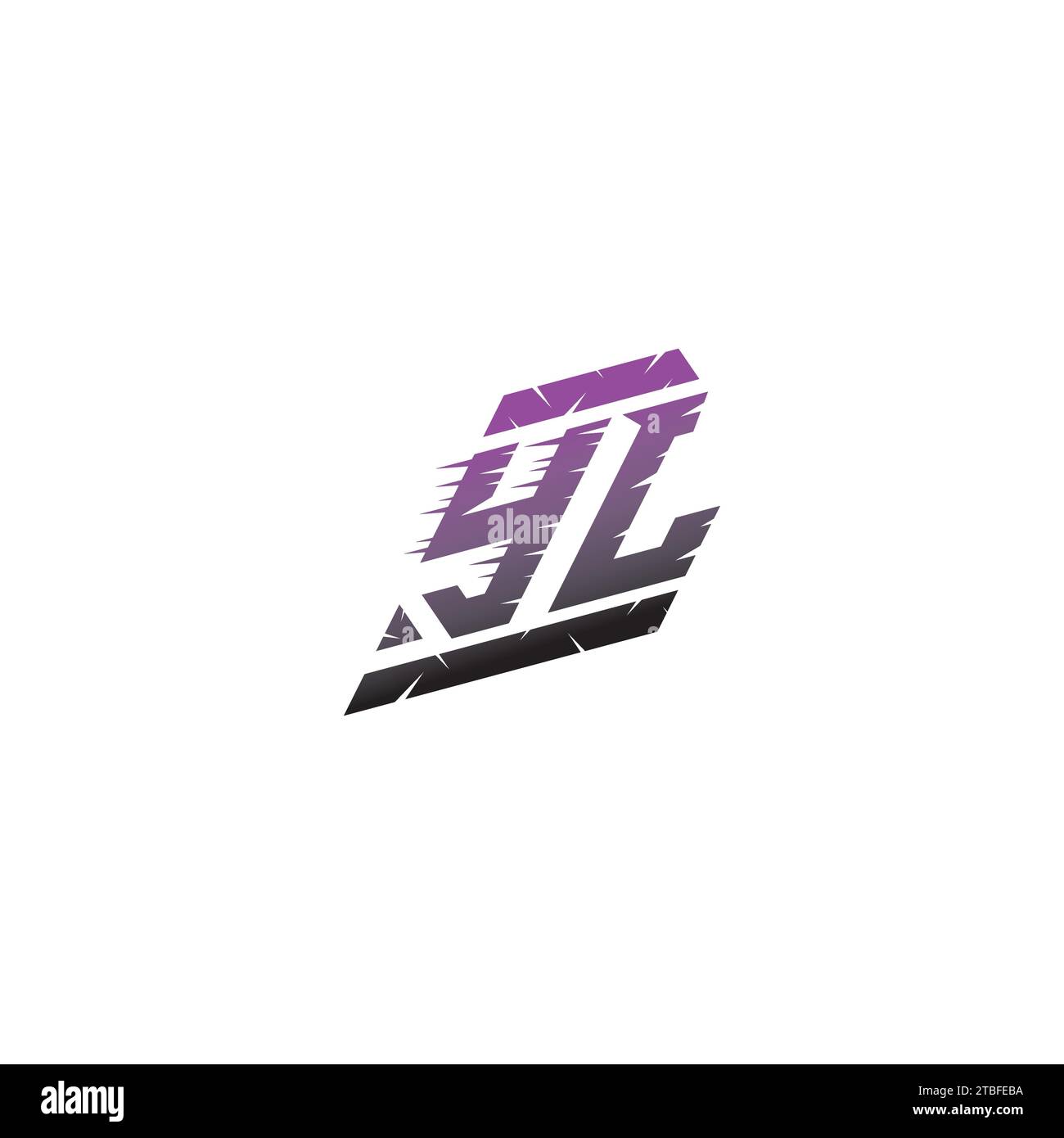 YL initial esport logo inspiration ideas for gaming team, youtube, twitch Stock Vector