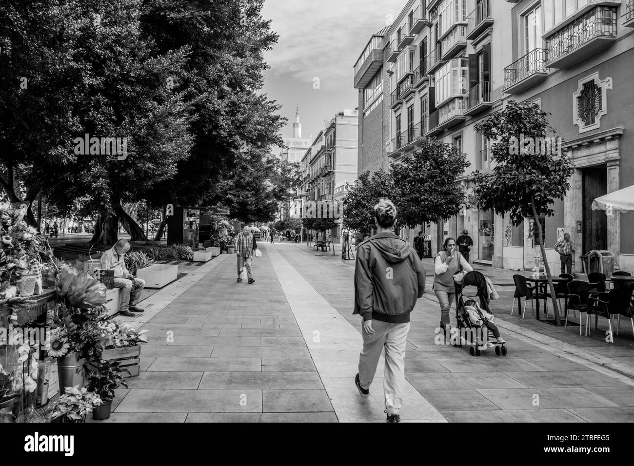 Street Photography Malaga Spain Stock Photo Alamy