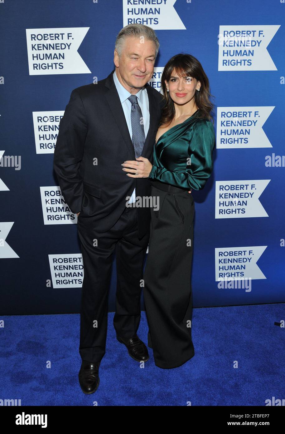 New York, USA. 06th Dec, 2023. LR Alec Baldwin and Hilaria Baldwin(02)