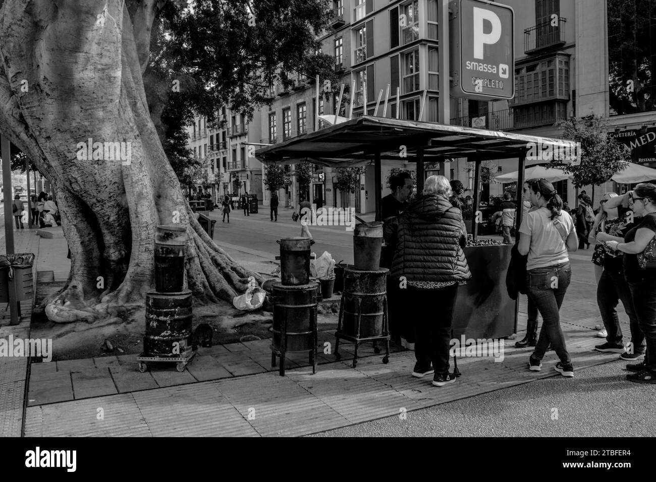 Street photography malaga spain stock photo alamy