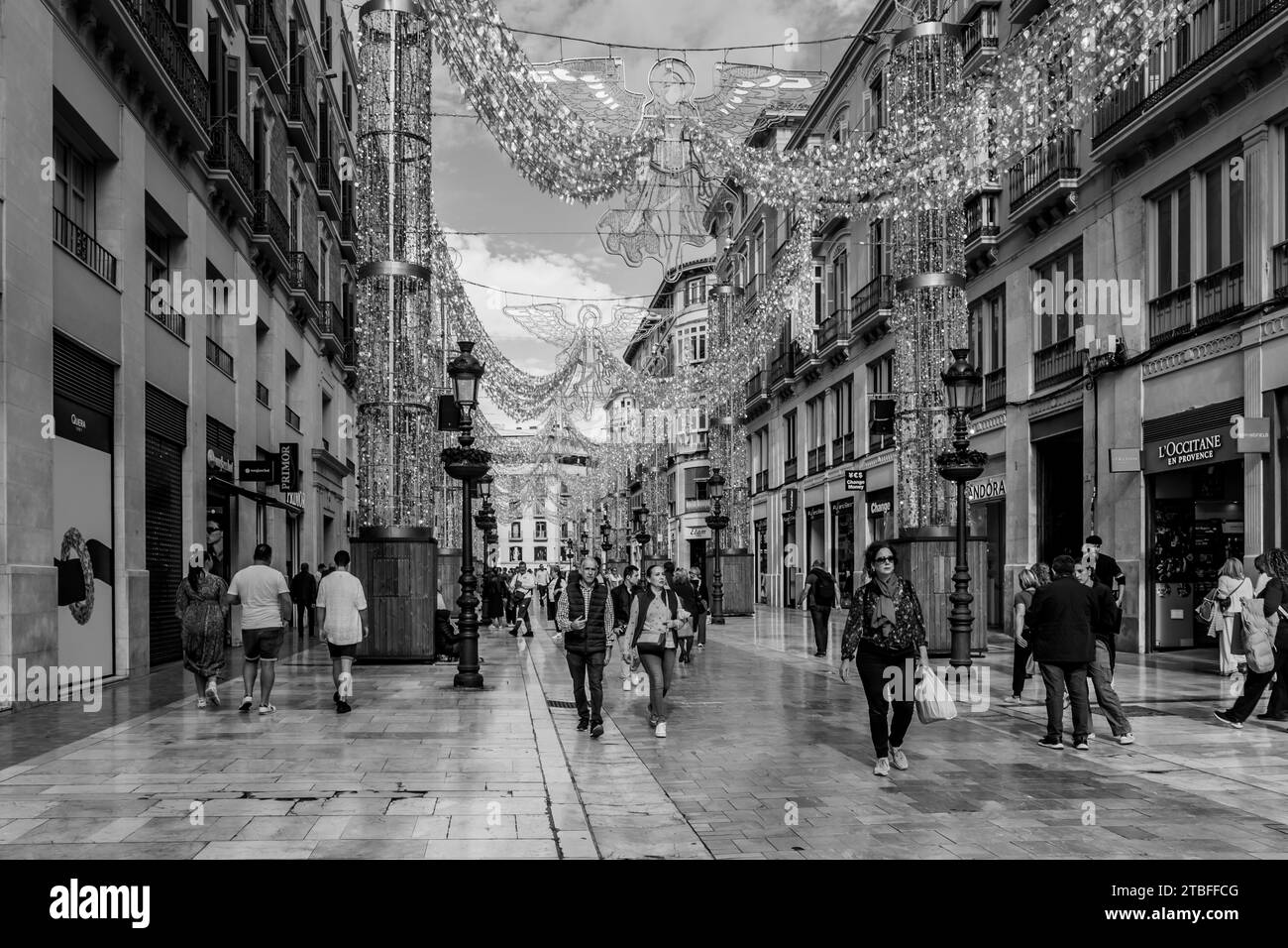 Street Photography Malaga Spain Stock Photo Alamy