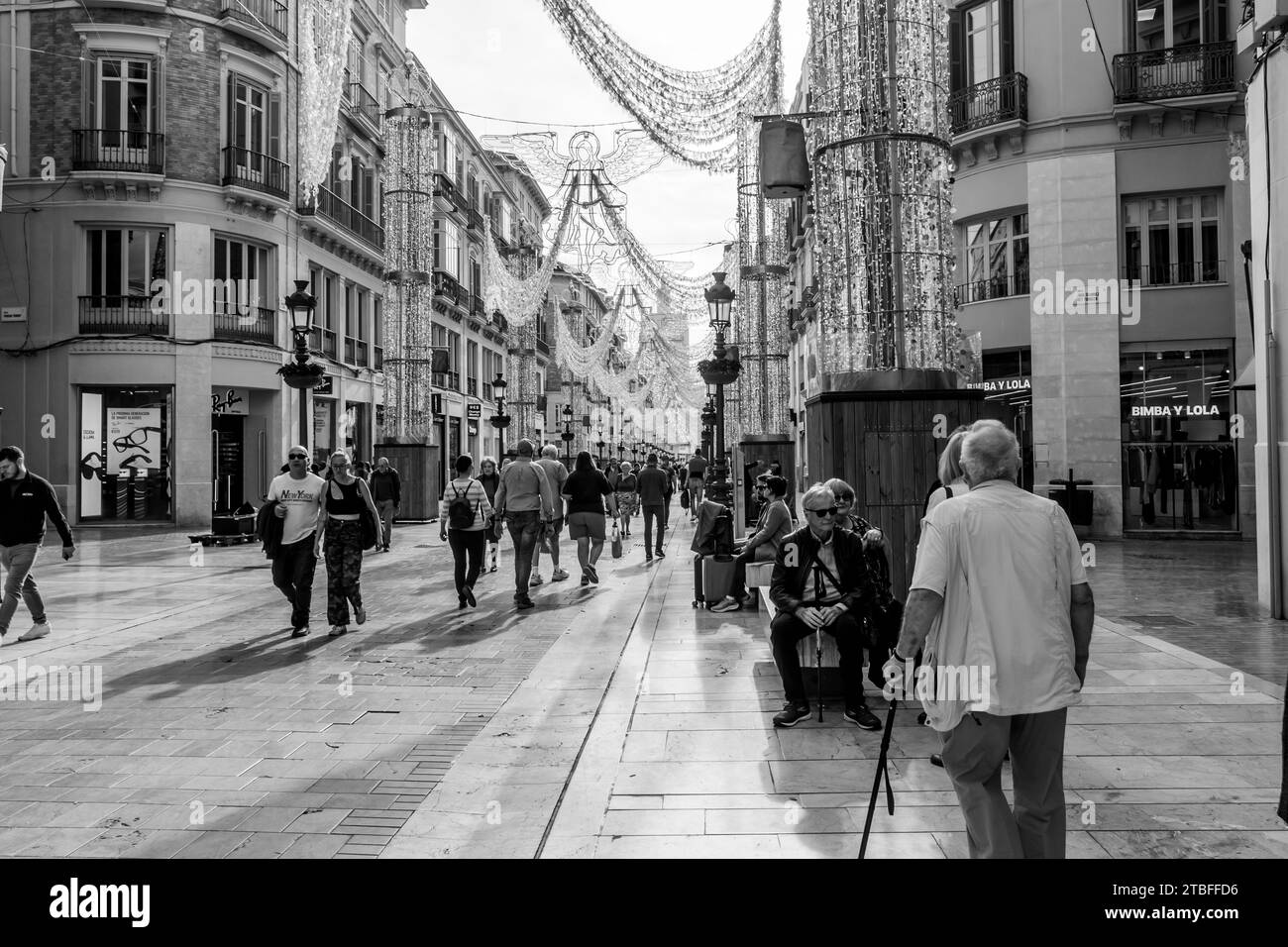 Street Photography Malaga Spain Stock Photo Alamy