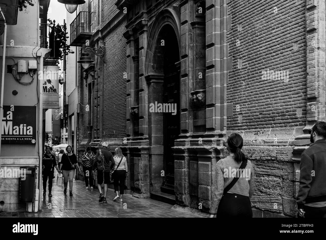 Street photography malaga spain stock photo alamy