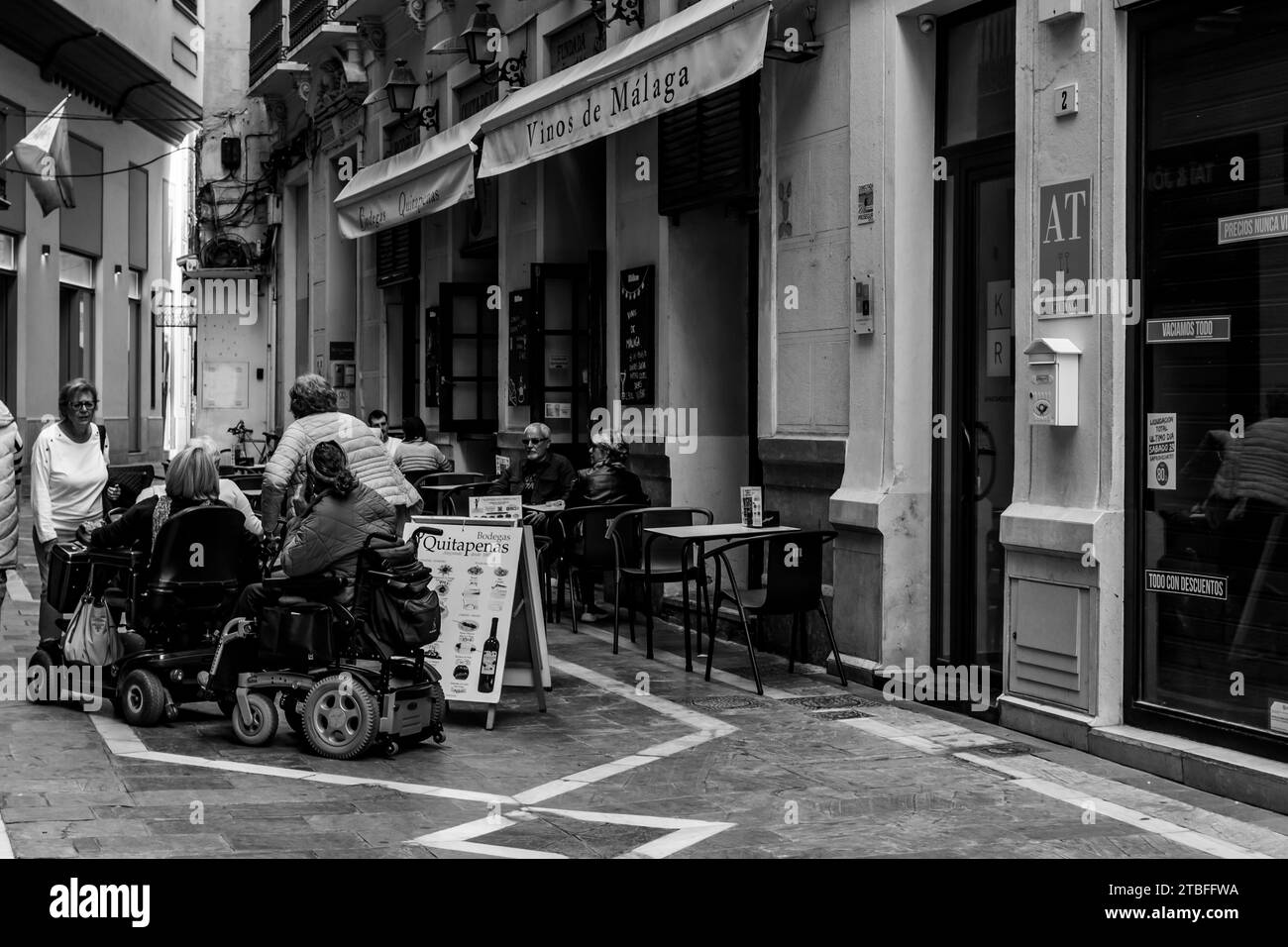 Street photography malaga spain stock photo alamy