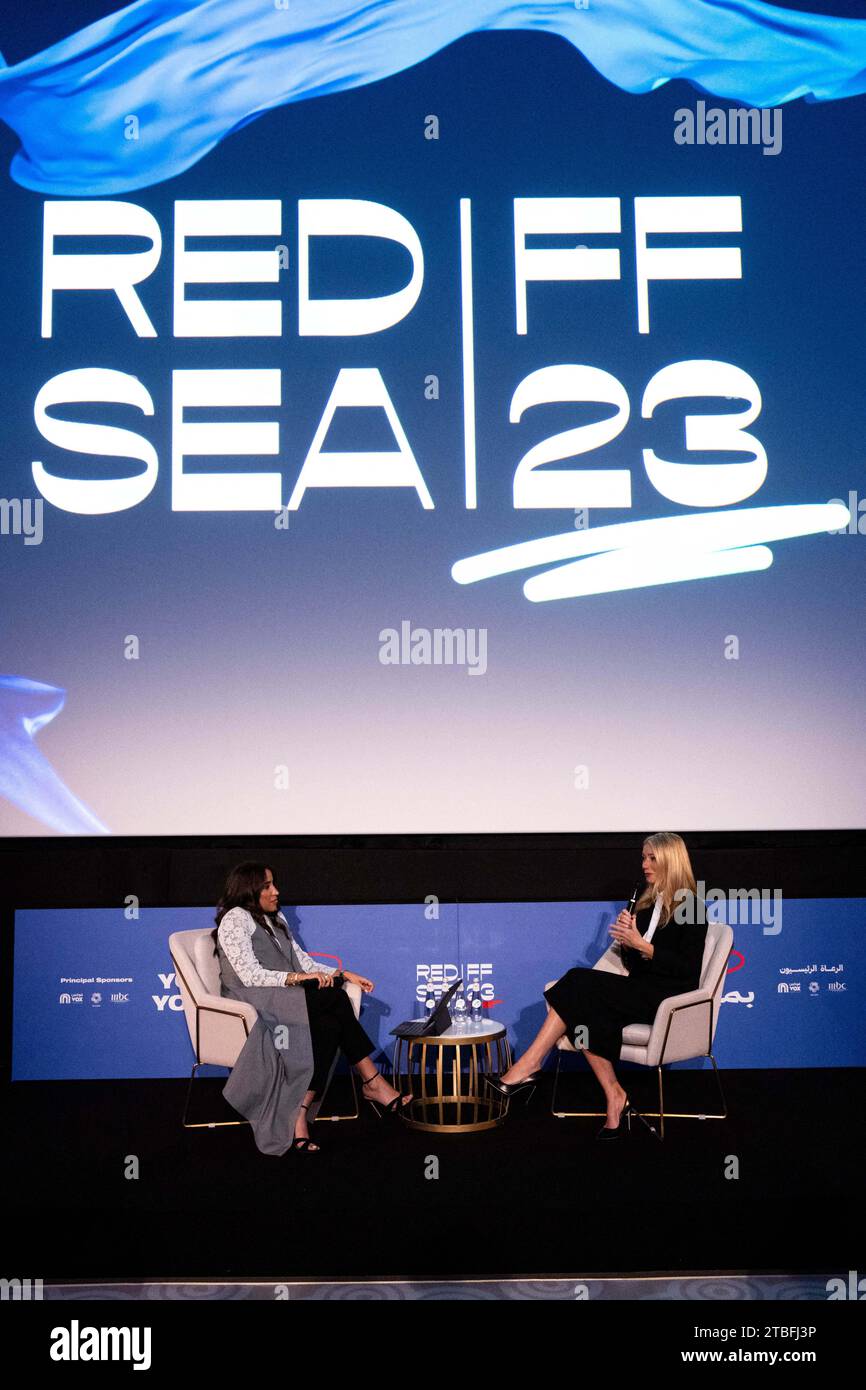 Jeddah, Saudi Arabia. 06th Dec, 2023. L-R : Jomana Al-Rashed