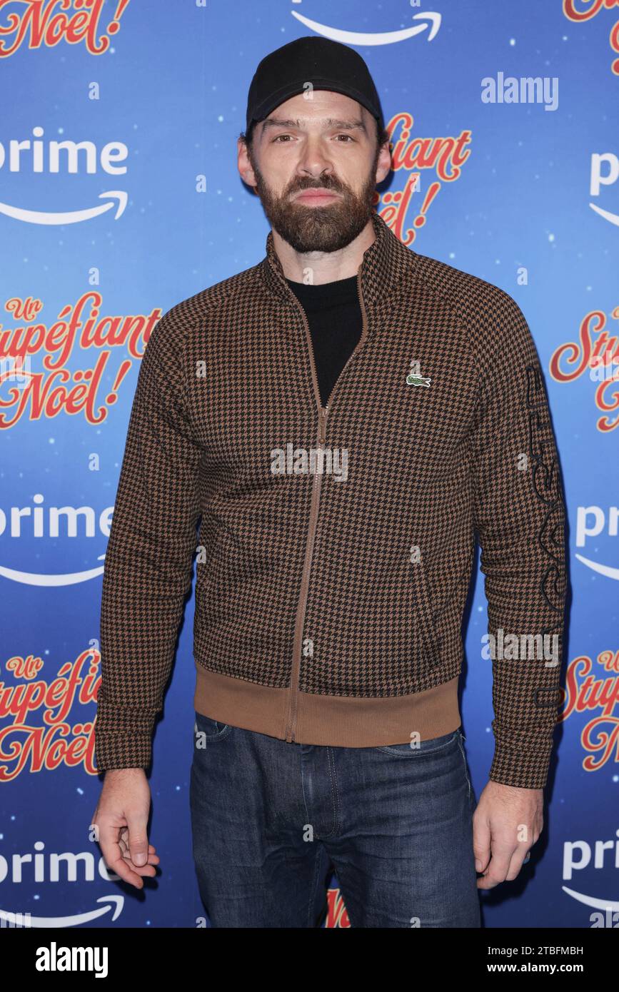 Paris, France. 06th Dec, 2023. Alban Lenoir attends the premiere of the