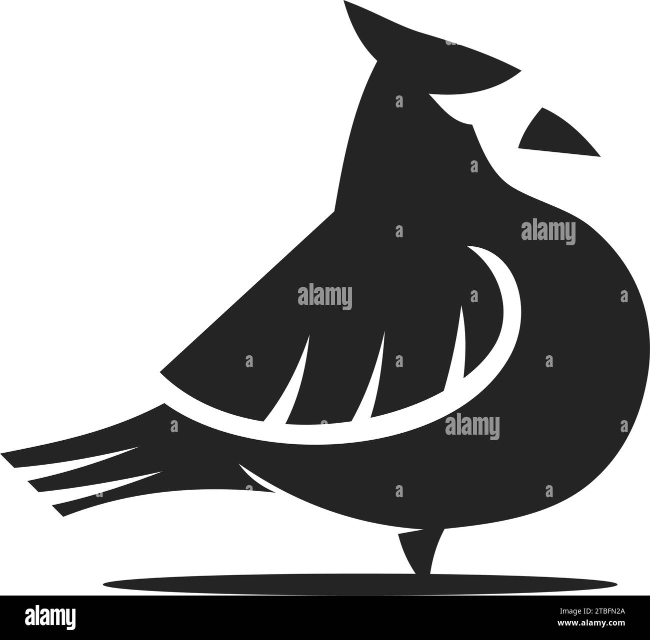 Cardinal mascot Black and White Stock Photos & Images - Alamy