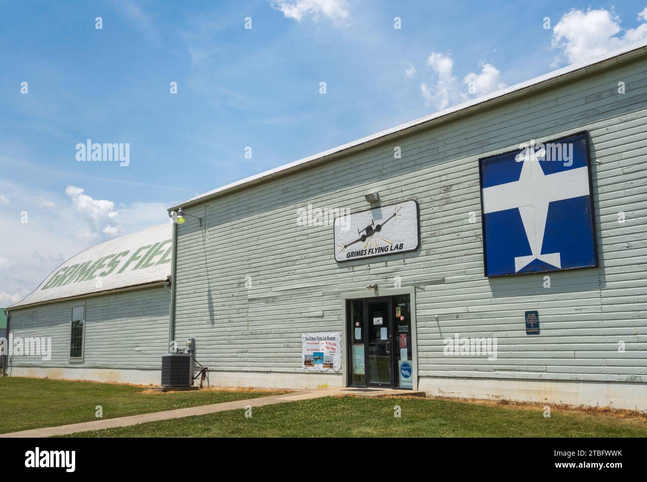 The Grimes Flying Lab Foundation in Urbana, Ohio Stock Photo Alamy