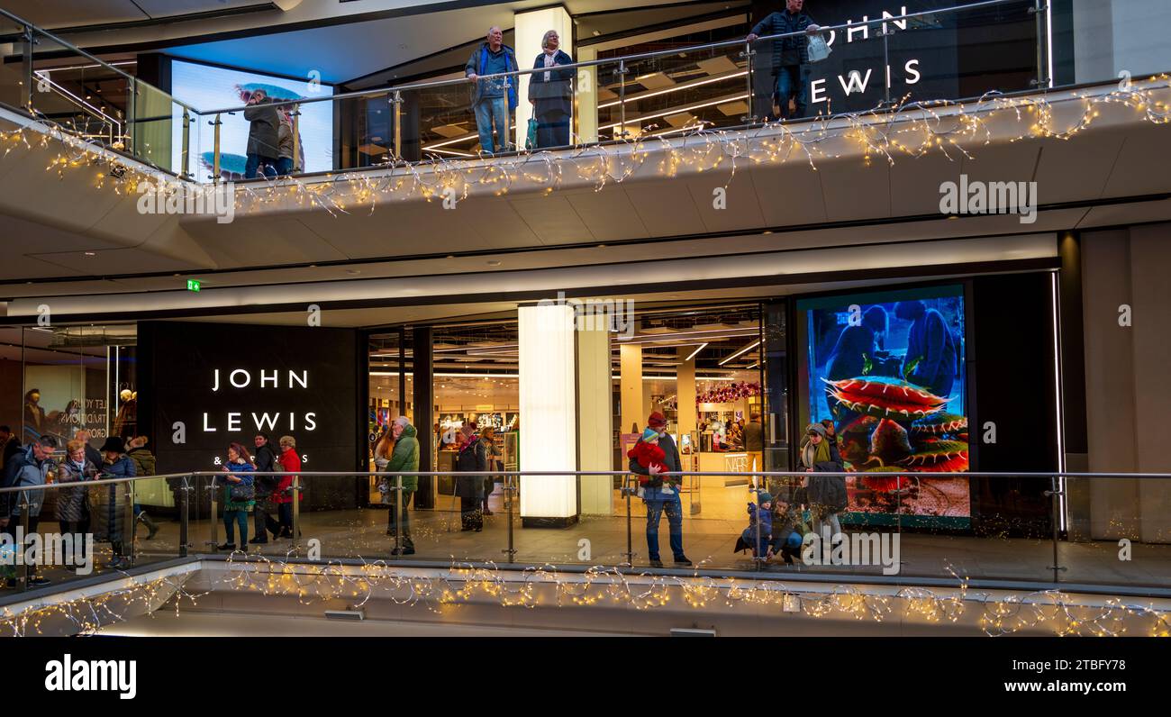 St James Quarter shopping centre in Edinburgh, Scotland. Stock Photo