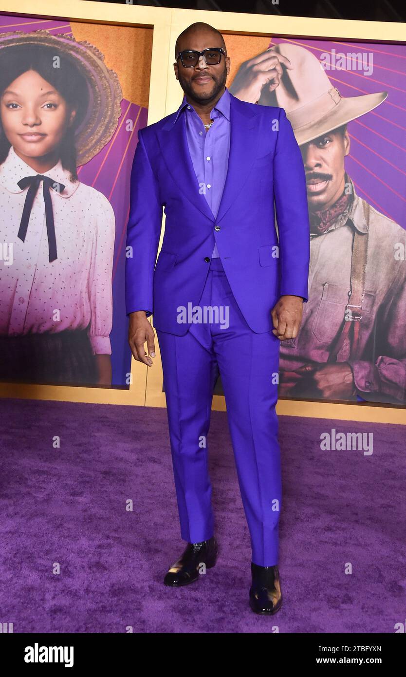 Beverly Hills, USA. 06th Dec, 2023. Tyler Perry arriving at “The Color ...