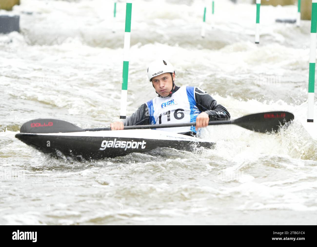 BRUNEAU ROMAIN OF CK CLISSON 1/2 Finale Kayak homme Elite during the