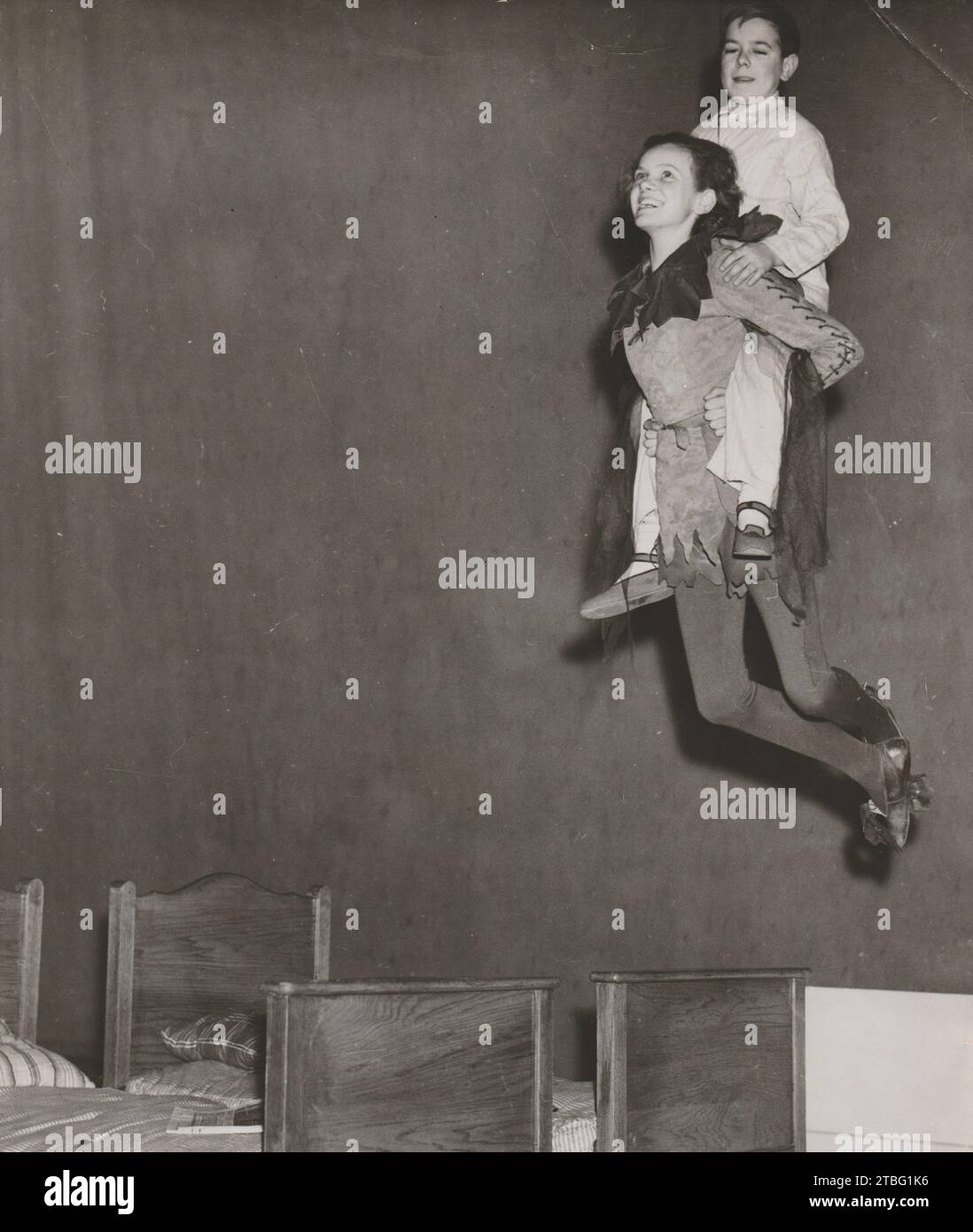 Nova Pilbeam / Peter Pan Theatre Production At The London Palladium Stock Photo