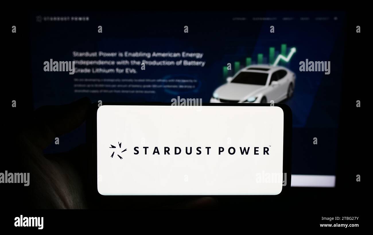 Stardust power logo hi-res stock photography and images - Alamy
