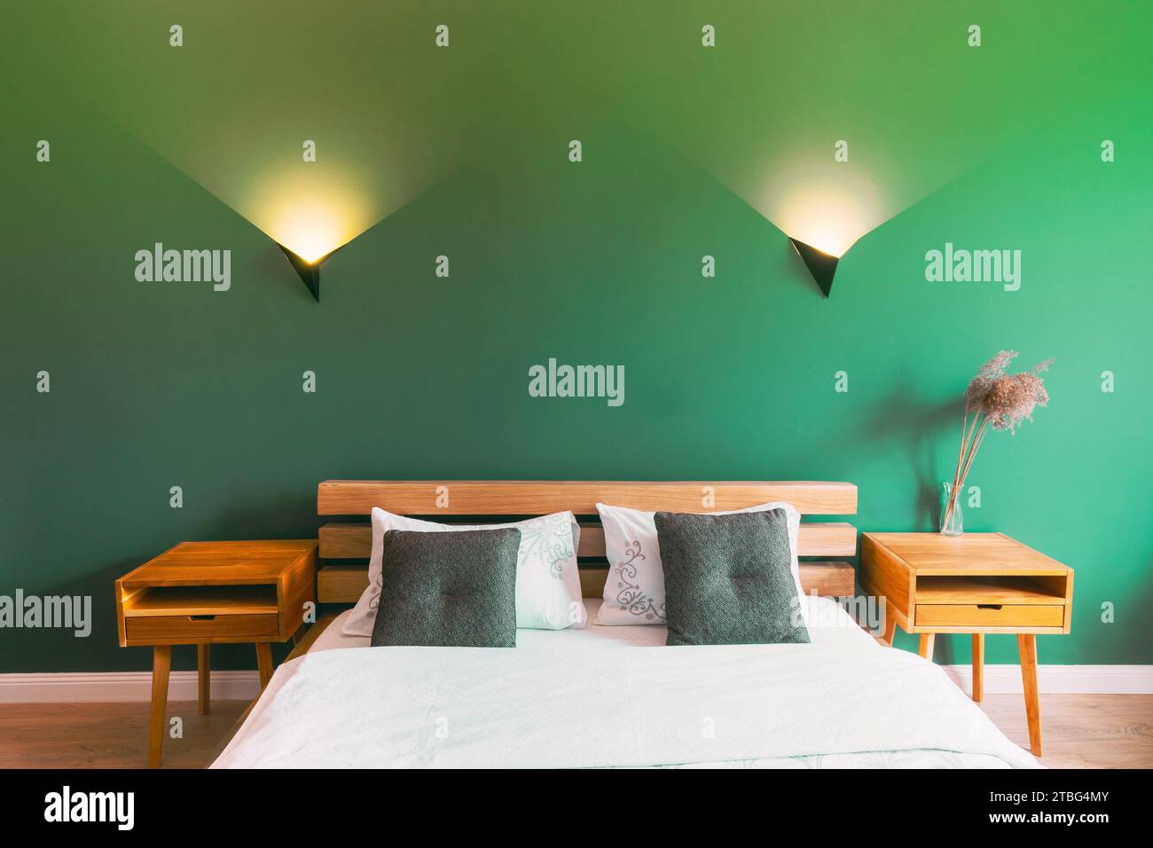 Image showcasing Embracing Nature: Scandinavian Interior Design in Shades of Green