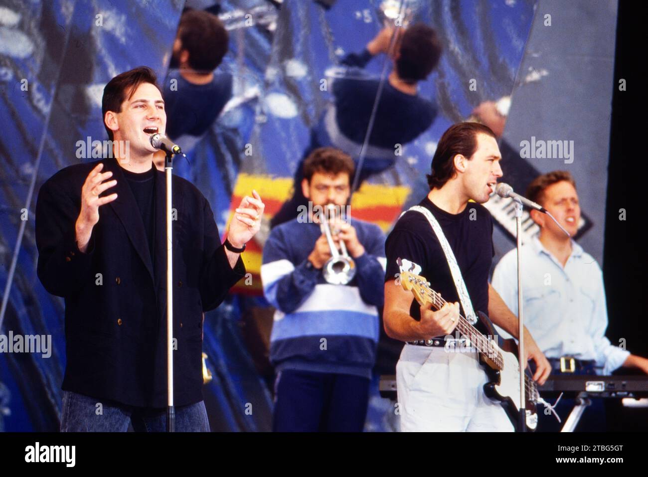 Spandau Ballet, englische Pop und New Wave Band mit Sänger Tony Hadley