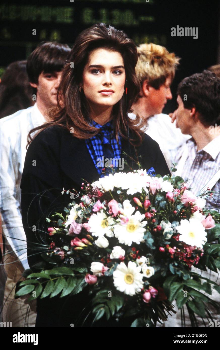 Brooke shields 1980s hi-res stock photography and images - Alamy