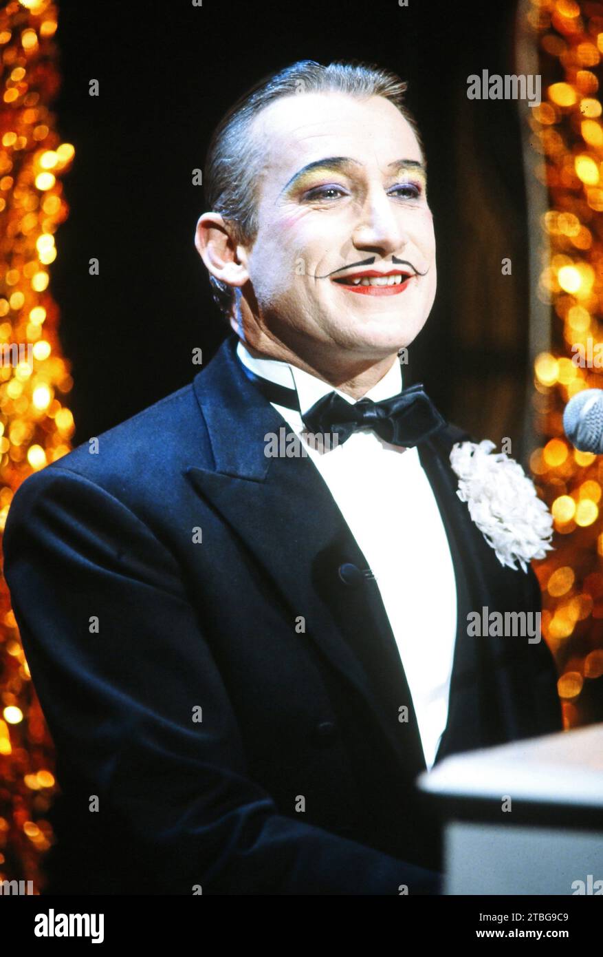 Robert Kreis, niederländischer Kabaretist, Pianist und Entertainer, Deutschland um 1993. Stock Photo