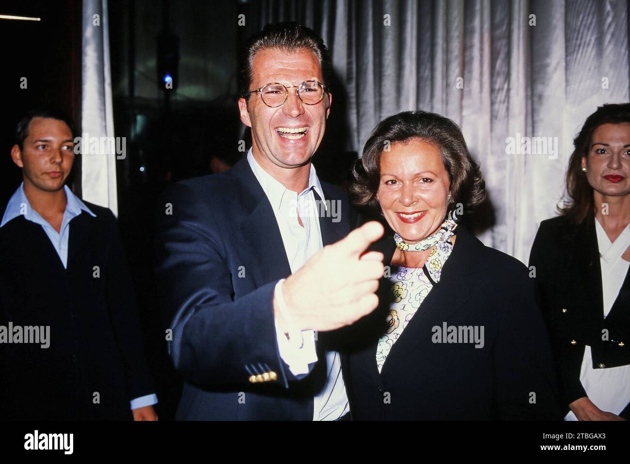 Axel Benz, deutscher Manager und Consulter, mit Marietta Andreae ...