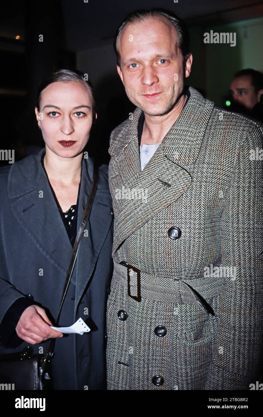 Fotografin Katharina John, zweite Ehefrau von Schauspieler Ulrich Tukur, circa 1998 Stock Photo