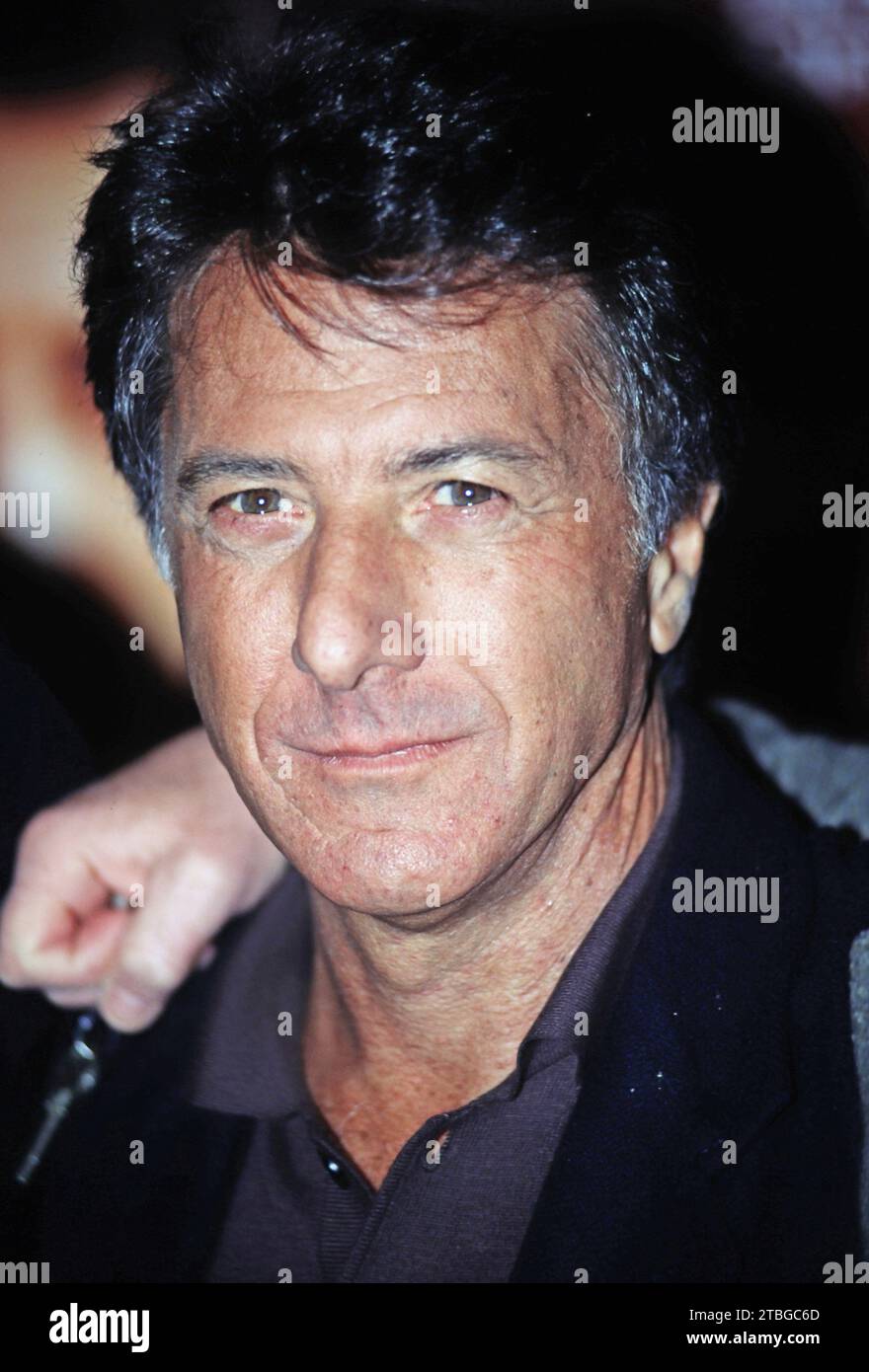 Dustin Hoffman, amerikanischer Schauspieler, bei der Deutschland-Premiere des Wolfgang Petersen Films: Outbreak, 1995, in dem er die Hauptrolle spielt. Stock Photo