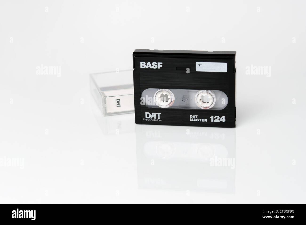 Zaporizhzhia, Ukraine June 4, 2023 DAT (digital audio tape) cassette