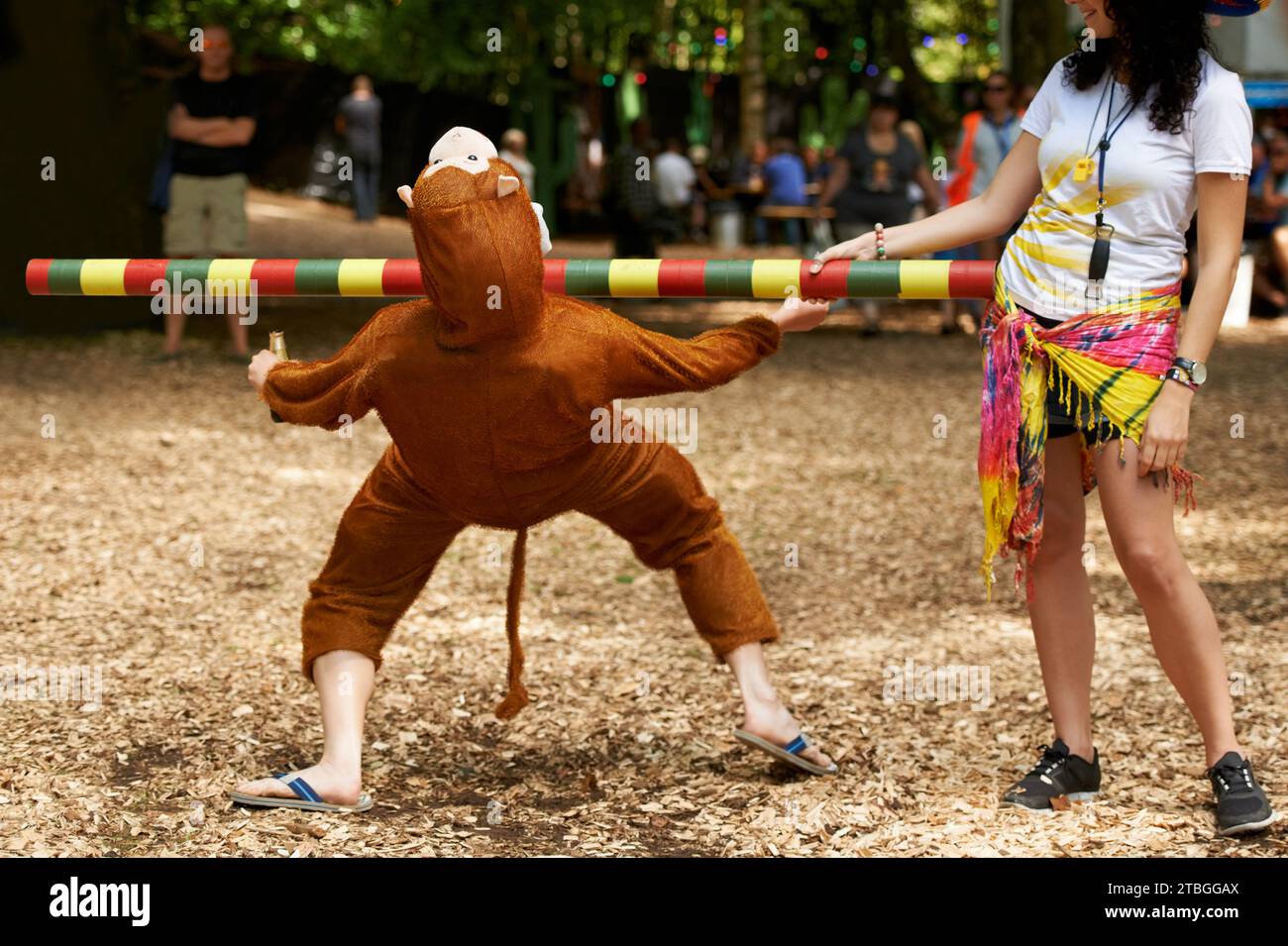 Limbo Rope Game Limbo game hi-res stock photography and images - Alamy