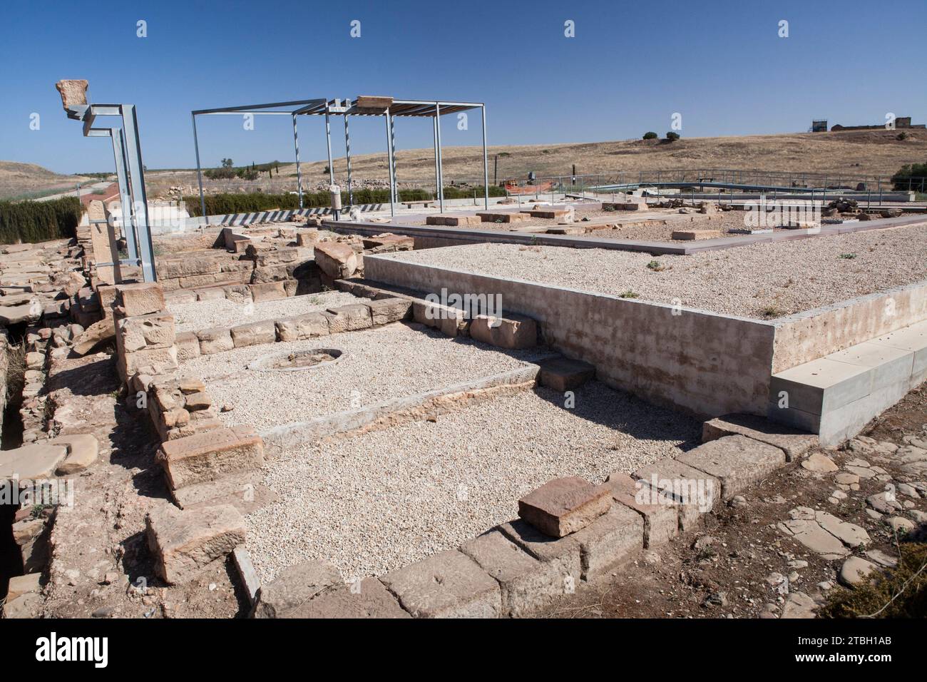 The Trajano Porch, located at the Castulo Archaeological Site in the