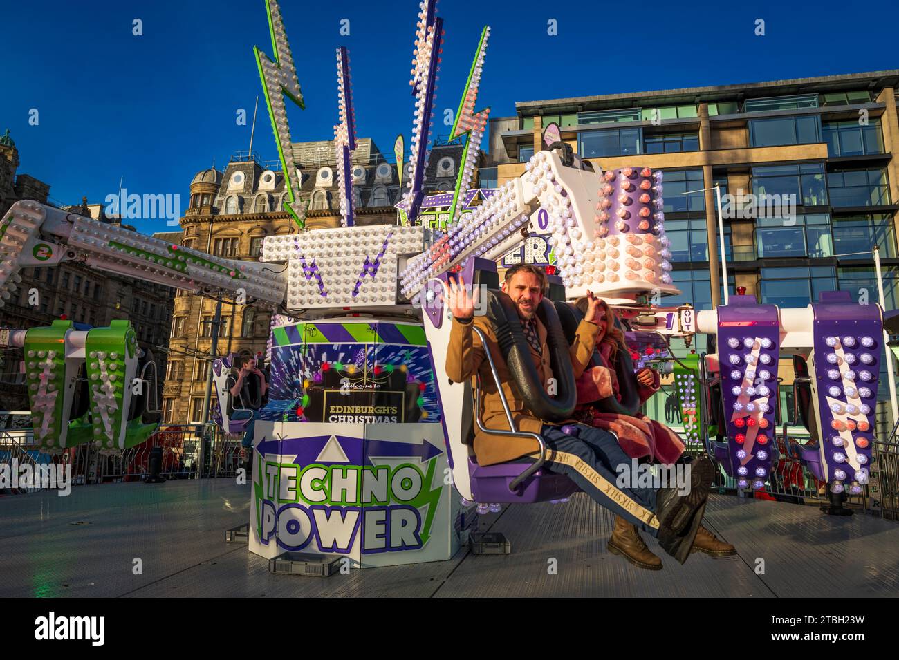 Techno Power ride at Edinburgh