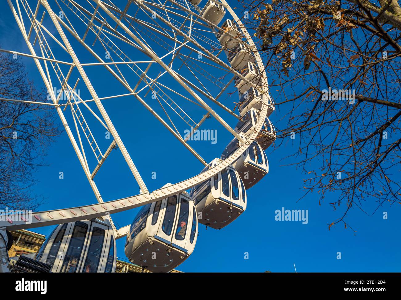 The Big Wheel at Edinburgh's Christmas 2023 in Princes Street Gardens