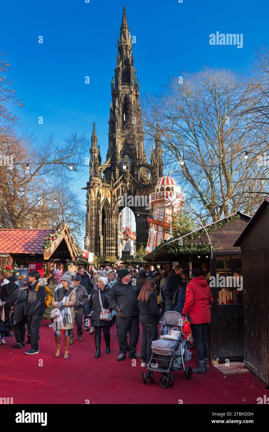 The Scott Monument at Edinburgh