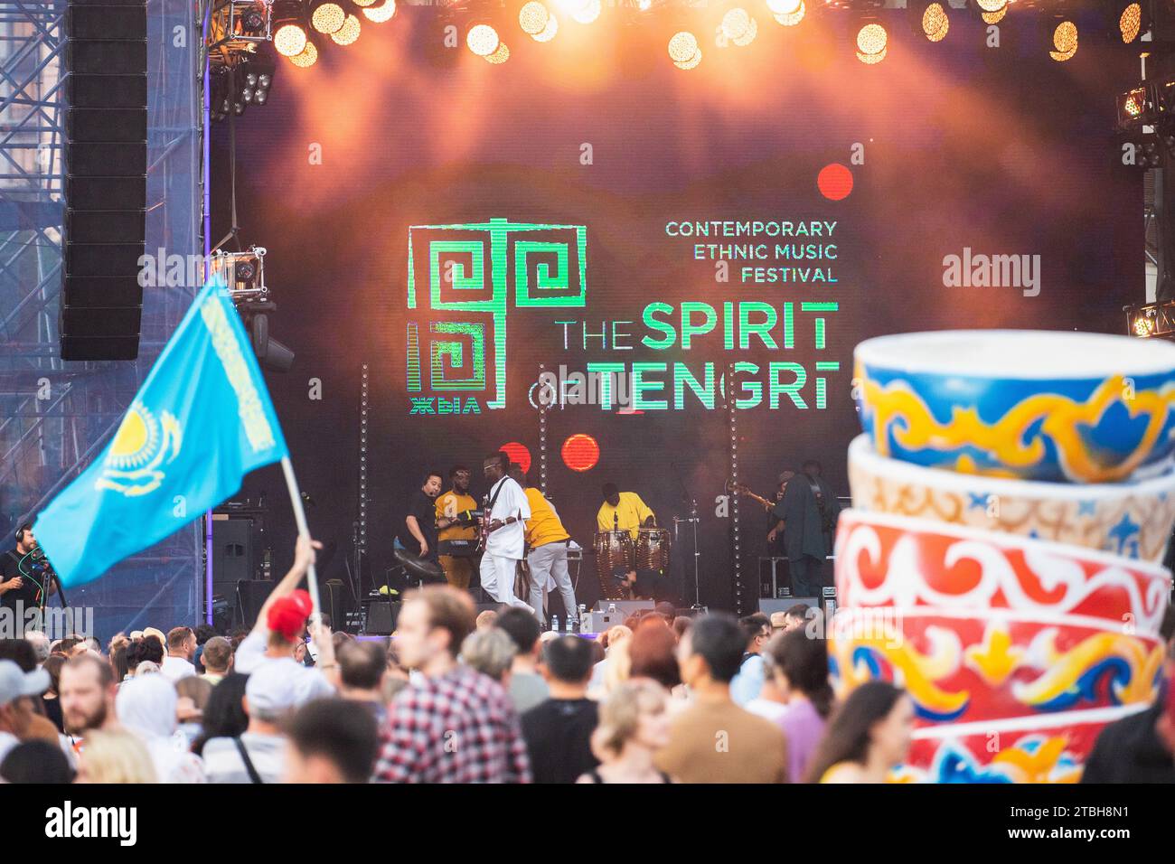 Main scene of the contemporary ethnic music festival the Spirit of ...