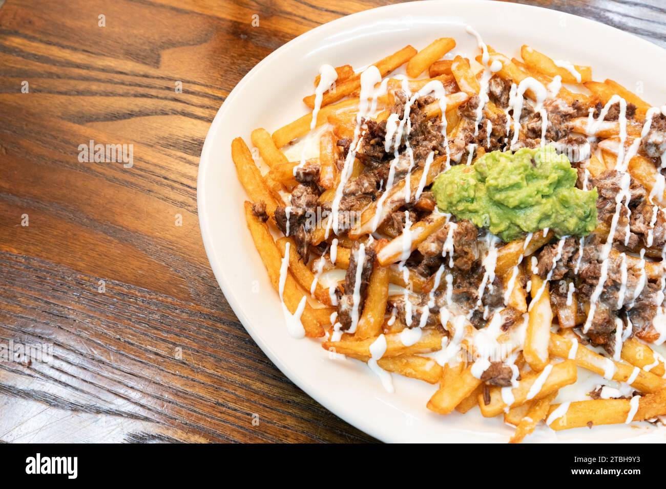 Asada Fries Stock Photo