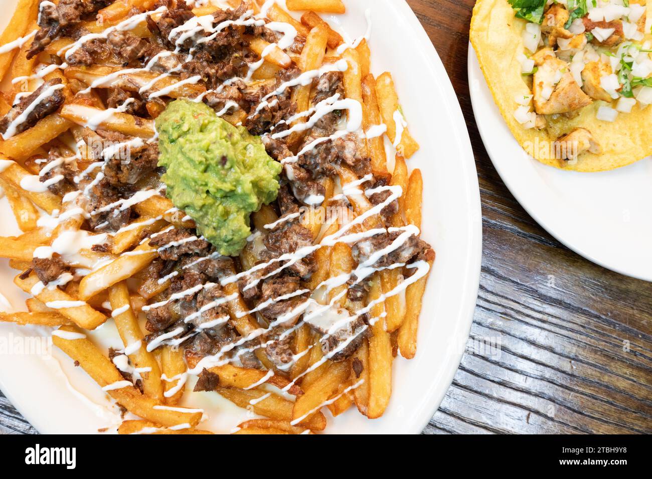 Asada Fries Stock Photo