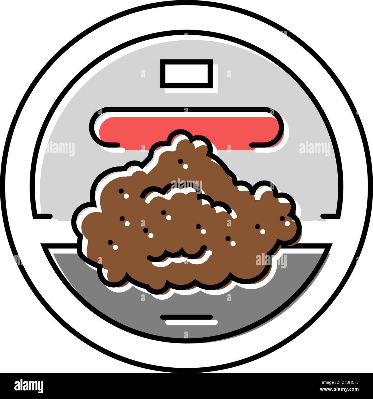 snuff tobacco nicotine color icon vector illustration Stock Vector ...