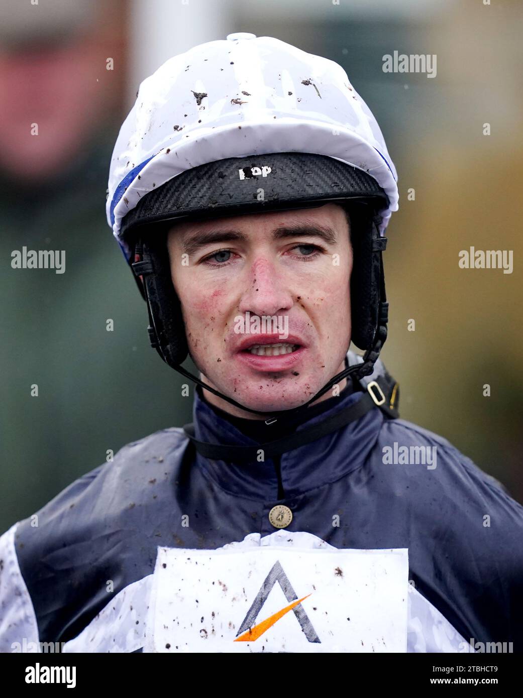 Jockey Paul O'Brien at Market Rasen Racecourse. Picture date Thursday