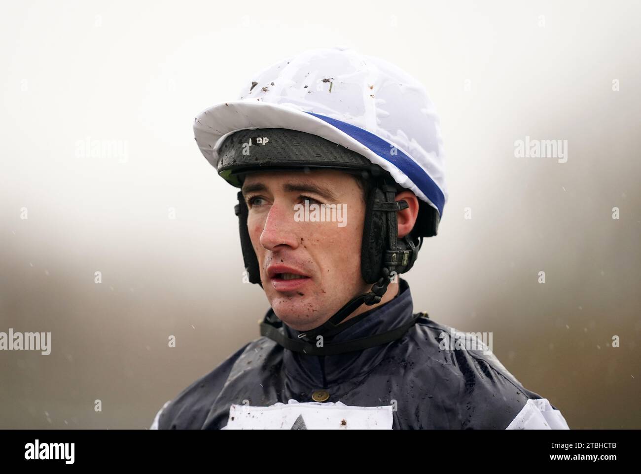 Jockey Paul O'Brien at Market Rasen Racecourse. Picture date Thursday