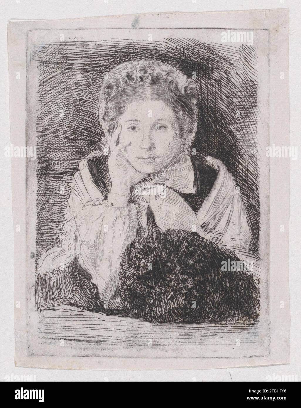 Marguerite De Gas, the Artist's Sister 2020 by Edgar Degas Stock Photo ...