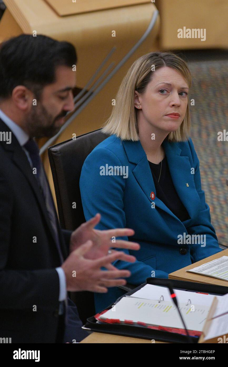 Edinburgh Scotland, UK 07 December 2023. Secretary for