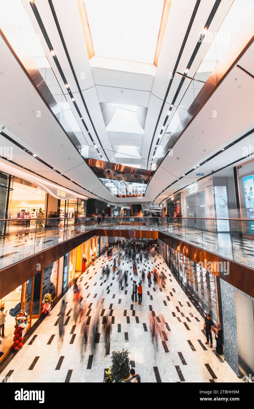 Tun Razak Exchange Mall, Kuala Lumpur Malaysia Stock Photo