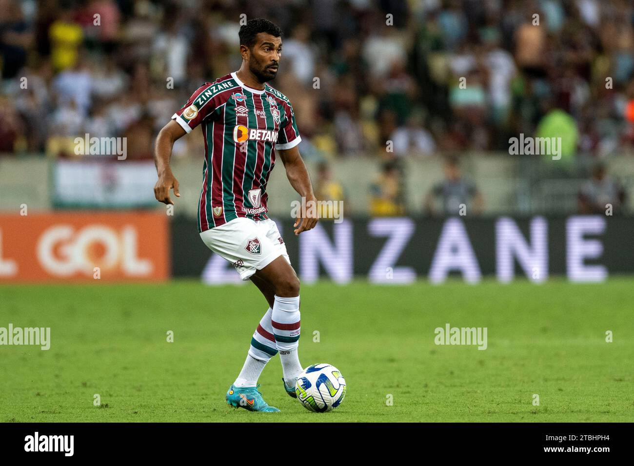Rio, Brazil - December, 06 2023, match between Fluminense vs Gremio by Brazilian championship of 38th round, in Maracana Stadium Stock Photo