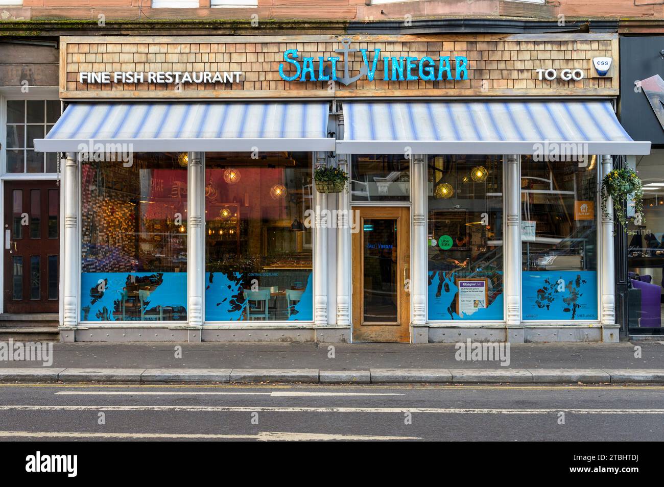 Salt and Vinegar fine fish restaurant, Pollokshaws Road, Shawlands