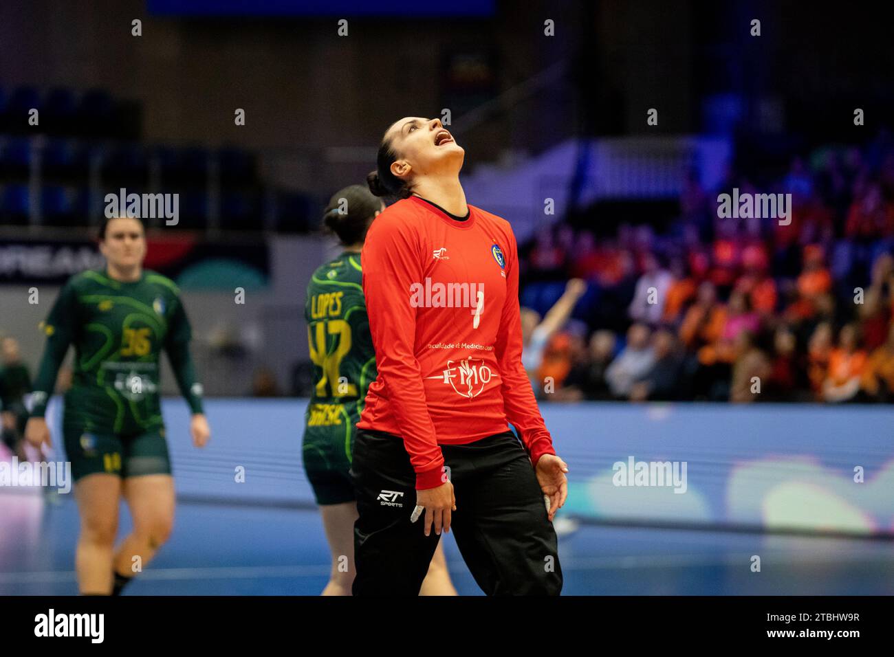 Frederikshavn, Denmark. 06th, December 2023. Gabriela Moreschi (1) of