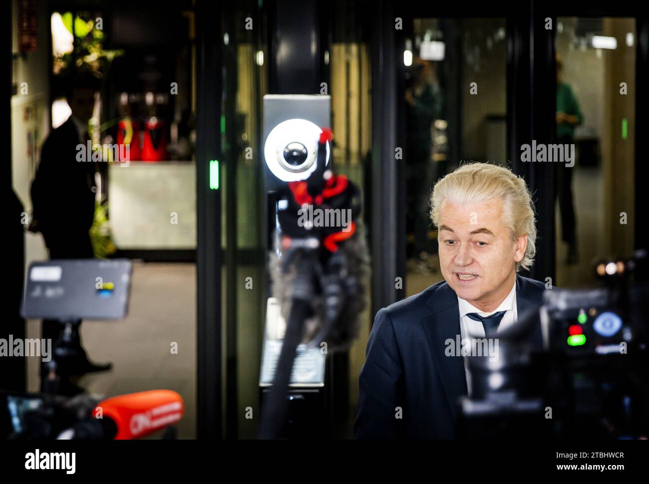 THE HAGUE - Geert Wilders (PVV) after a second conversation with scout ...