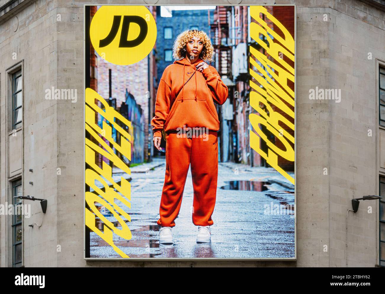 Digital advertising display stock photo alamy
