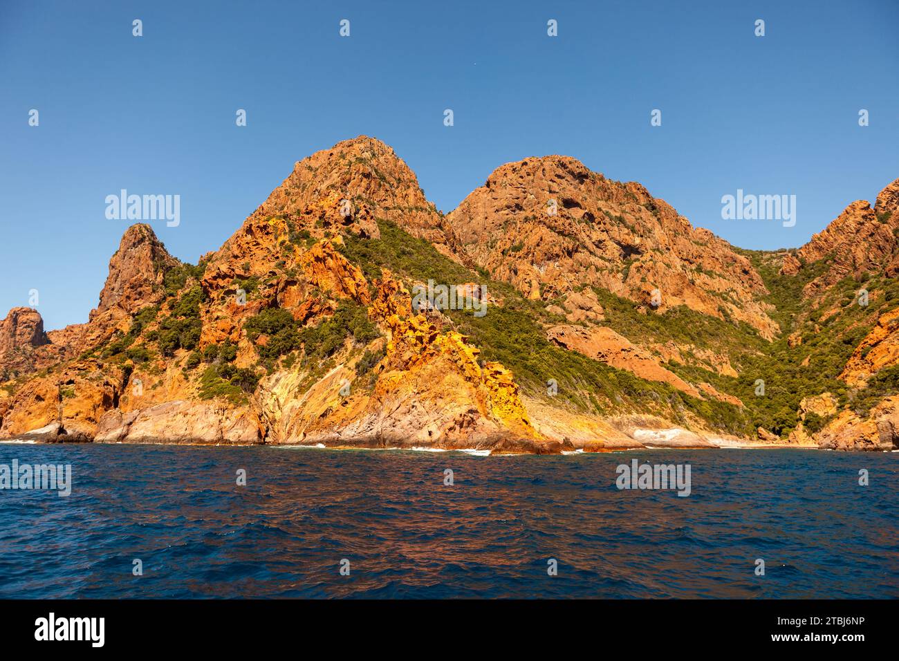 The calanches of Piana, Corsica, France Stock Photo - Alamy