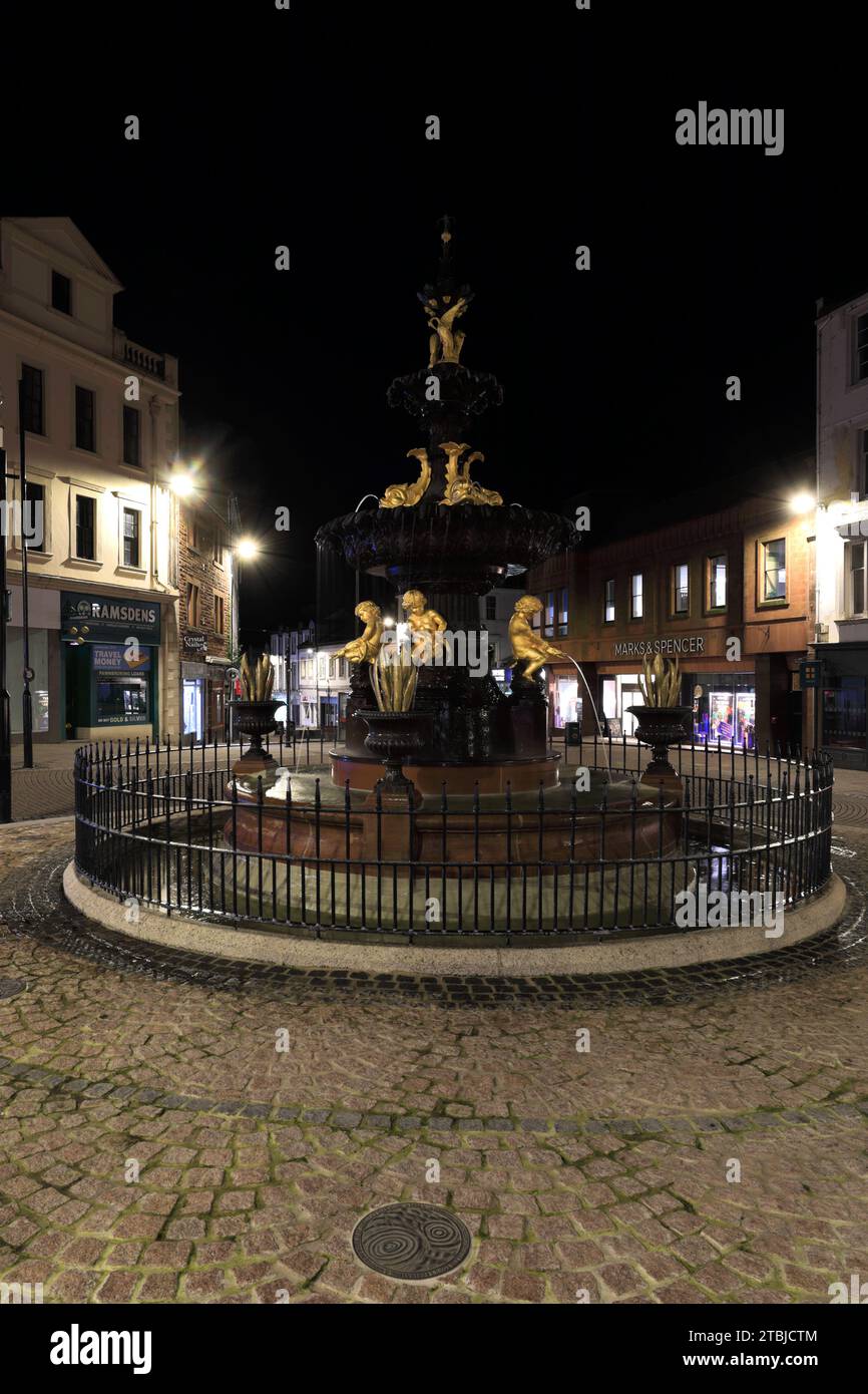 The Dumfries Fountain, High Street Dumfries, Dumfries and Galloway
